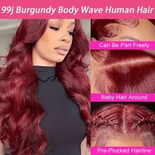 Dollface 18–38 Zoll lange "Body Wave"-Echthaarperücke mit Lace-Front, Modell 613; 13x6 Echthaar-Lace-Frontperücke; HD-Lace-Perücke mit vorgezupftem Haar; 200 % Dichte, lange blonde Damenperücke - S99J - Übersicht 9