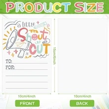 1/10/20pcs 4x6 Inch Employee Recognition Cards, Creative Motivational Kudos Cards For Office Team Building Staff Appreciation - Sets - View 3