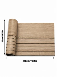 1 捲 299.72cm X 39.88cm 可移除自黏式 3D 木紋牆板，復古條紋乙烯基牆面裝飾，防水紋理牆板，適用於客廳、臥室、天花板、走廊、咖啡廳 & 辦公室裝飾 - 深灰色 - 查看 3