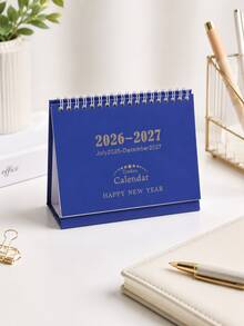 2027 English Version Multi-Country Holiday Creative Calendar, Stylish Portable Minimalist Calendar, Desk Decoration Schedule Book, Holiday Gift - Multicolor - View 12