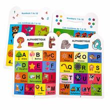 Lachilly French Alphabet And Numbers Learning Book, Multi-Theme Early Learning Activities, Interactive Learning Supplies,Classroom Resources Study Aids - French Letters & Numbers Learning - View 5