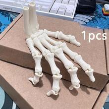 3/6pcs Halloween Skeleton Hand Decor, Posable Scary Hanging Ornament, Suitable For Monitor, Shelf, Tray, Desk And Desktop Decoration - Multicolor - View 13