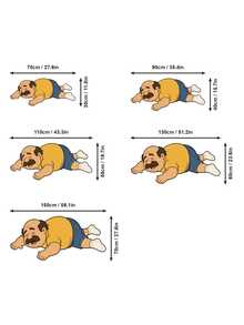 1pc Funny Cartoon Sleeping Man Shaped Rug, Humorous Nap Uncle Creative Floor Mat, Soft Plush Decorative Carpet, Suitable For Bedroom Living Room Dormitory Indoor Use, Fun Housewarming Birthday Gift Room Decor Home Decoration - Multicolor - View 9