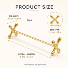 1pc/2pcs Stainless Steel + Zinc Alloy Chopstick Holder/Chopstick Rest | Suitable For Dining Table, Reusable Chopstick Placement Device, Suitable For Spoons, Forks And Other Tableware, Suitable For Kitchen, Home, Restaurant, Cafe, Office And Other Places. - Multicolor - View 12