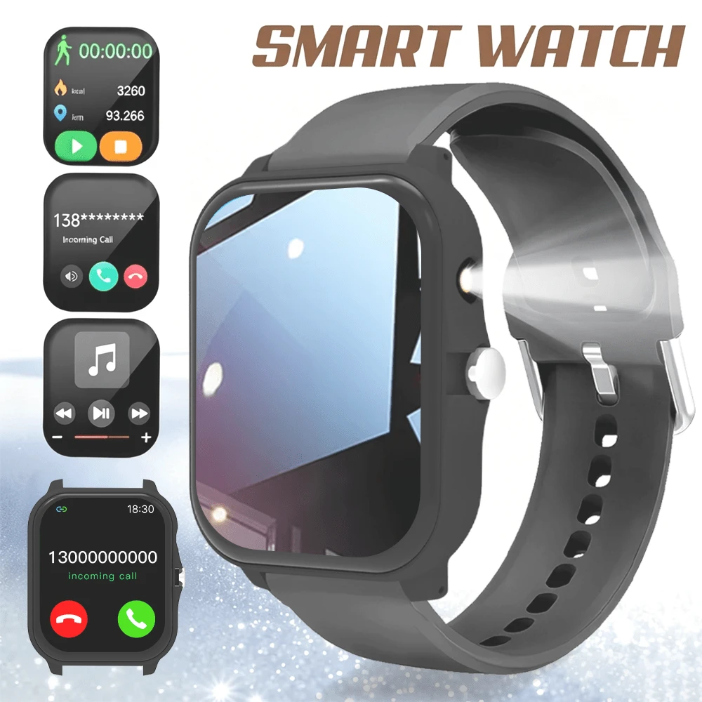 This New Smartwatch Supports Wireless Calling And Message Notifications, Features Various Sports Modes, Music Playback, And Remote Camera Control; It Also Makes An Ideal Gift For Friends, A Partner, Or Parents.