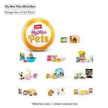 ZURU Tiny Pets Sweetheart Mini Pet Blind Box, Assorted Cute Animal Figurines, Mini Hamster & Cat Collectibles, Surprise Gift For Collectors - Multicolor - View 3