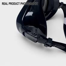 1 buah Masker Selam Unisex untuk Remaja & Dewasa dengan Bidang Pandang Luas, Lensa Tunggal, Bingkai Besar, Rok Silikon Lembut, Kaca Tempered, Desain Tali yang Dapat Diatur, Cocok untuk Snorkeling di Pantai, Selam Bebas, Latihan di Kolam Renang, dan Eksplorasi Bawah Air - Hitam - View 4