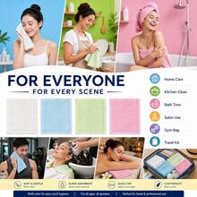 Face Towels 6/12/24pcs, Ultra Soft Skin-Friendly Facial Cloth, Suitable For Sensitive Skin, 10x10/12x28 Inch Small/Large Size, Reusable Washable Makeup Remover Cloth, Easy To Rinse Multi-Color Facial Cleansing Cloth - 4-color Mixed Packaging - View 9