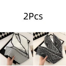2/3Pcs Vintage Floral Paisley Pattern Women's Multi-Functional Scarf, Belt, Headband, Soft Double-Layered Material, Fashion Accessory For Women, Daily Wear, Holiday Party, Suitable For Spring, Summer, Autumn - Multicolor - View 16