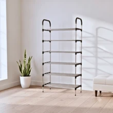 Modular Shoe Rack Organizer With 5, 6, 7, And 8 Tiers - View 7