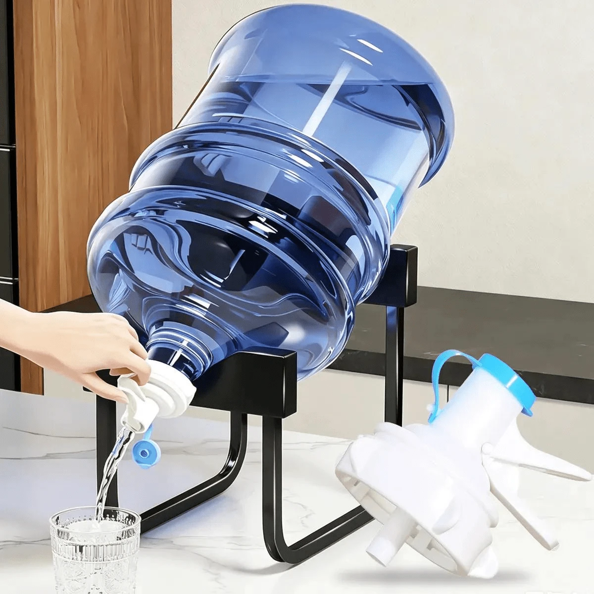 Hand Press Water Pumps - Black - View 1