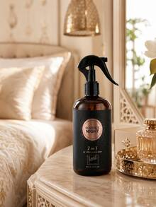بخاخ معطر منزلي بأسلوب الفندق 500 مل، برائحة الخوخ والفانيليا النباتية، متعدد الاستخدامات، مناسب للغرفة والسيارة والحمام وغرفة النوم ومنطقة الحيوانات الأليفة والمكتب، بخاخ منعش للبيئة اليومية - متعدد الألوان - مشاهدة 8