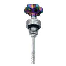 Universal Aluminum Alloy Motorcycle Engine Oil Dipstick, Plum Blossom Shaped Oil Level Gauge Cap, Suitable For GY6 Scooter Crankcase, Compatible With Honda Suzuki Modified Models - A - View 16