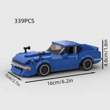 MIKEMENG 310PCS Classic MOC Building Blocks Racing Car Set, Adult DIY Assemble Car Toy Model, Suitable For Collection, City Tech Champion Cup Series, Perfect As Birthday, Halloween, Christmas Gift For Boyfriend, Husband - Model - View 12