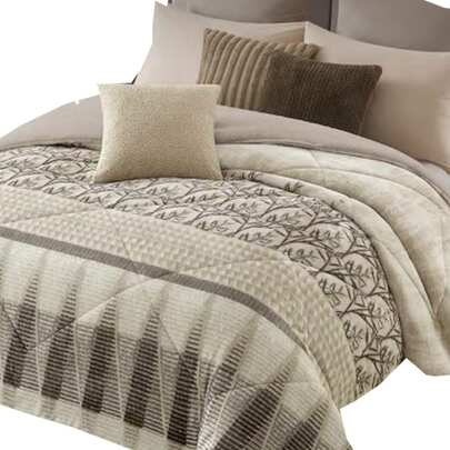 Nuvò Alpina Crem Sheepskin Blanket Double Size Goodbye To The Cold