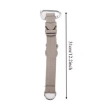 1Pc/2Pcs Multi-Function Nylon Hanging Bag With Water Bottle Holder, Jacket Pocket, Selfie Stick Slot And Folding Umbrella Slot – Non-Slip Stable Design, Lightweight Durable, Expanded Storage – Suitable For Outdoor Travel, Hiking, Commuting, Backpack Expansion, Personal Storage - Multicolor - View 4