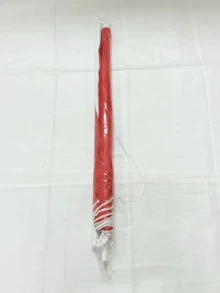 Outdoor Parasol, Stand And Base - Red - View 6