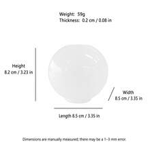 1个水晶环氧树脂球模具，硅胶球模具，用于制作3D球形星空装饰 - 圓球模具 - 查看 8