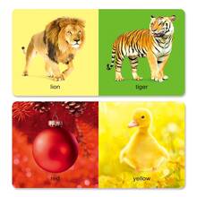 A Set Of 10 Early English Education Board Books - Including "First Words," Animal Colors, Vegetables, Etc. A "See And Learn" Series, A Tool For Cognitive Learning, And The Perfect Surprise Gift For Children. - Multicolor - View 4