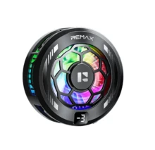 REMAX Semiconductor Ice Cooling . 3-Speed Adjustable . Digital Temperature Display . Magnetic/Back Clip Dual Mode - RT-F13 Phone Cooler, Aluminum Alloy + Ceramic Material, Type-C Powered - Multicolor - View 7