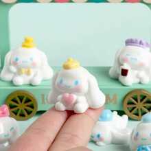 SANRIO 1pc BOX Small Ornament - Cute Girl Style High-Value Jade Dog, Exquisite Decoration, Suitable For Home Decor/Car Decor/Office Desk, Perfect Fashionable Holiday Gift (Random Packaging) - Multicolor - View 8