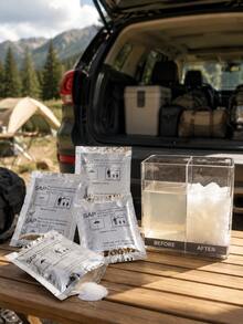 Portable Toilet Gel Pack And Camping Toilet Solidifier - Odorless, Leak-Proof, Suitable For Camping, Hiking And Outdoor Adventures - Perfect For 5 Gallon Bucket And Portable Toilet, Camping Portable Toilet, Hiking And Outdoor Adventures, Portable Toilet Solidifier - Multicolor - View 11