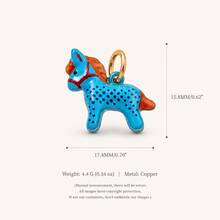 1pc Cute Animal Pendant, Exquisite Cartoon Style, 14k Gold Plated Copper Material, Suitable For DIY Creative Necklace, Bracelet, Earrings, Bag Chain, Keychain, Waterproof And Sweat-Resistant, Suitable For Daily Casual Wear - Multicolor - View 14