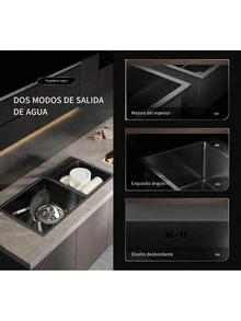 Kitchen Sinks - Black - View 8