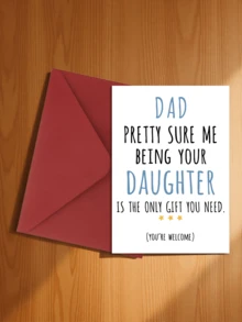 Humorous Dad Birthday Card - Perfect For Father's Day & Special Occasions, Unique Gift, Back To School, School Supplies - Sets - View 20