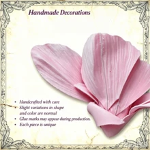 1pc Large Artificial PE Foam Flower For Window Display, Wedding Decoration Supplies - Pink - View 7