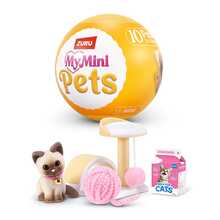 ZURU Tiny Pets Sweetheart Mini Pet Blind Box, Assorted Cute Animal Figurines, Mini Hamster & Cat Collectibles, Surprise Gift For Collectors - Multicolor - View 10
