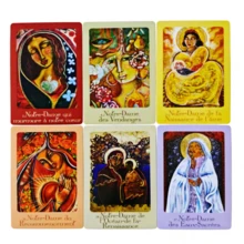 Universal Mother Themed Oracle Cards, French Version Spiritual Divination Oracle Card Deck, Inspirational Meditation Reading Cards For Party Beginners Gift - Multicolor - View 4
