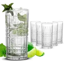 Jogo De Copos Vega 360 Ml 6 Peças 7,2x14,6cm - Branco - Visão 5