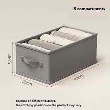 Wardrobe Handbag Organizer, Compartment Fabric Storage Box For Closet, Large Capacity Purse Divider With Handle, Foldable Handbag Storage Bin For Bedroom Organization, Housewarming Gift,Holiday Essentials,Halloween Must-Haves - Multicolor - View 15