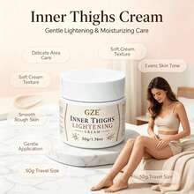 GZE Inner Thigh Skin Care Cream 50g, Moisturizing Body Cream, Nourishing And Softening Intimate Area Skin, Gentle Daily Body Care Lotion, Suitable For All Skin Types - 50g - View 3