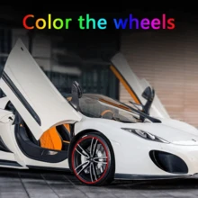 8M Universal Car Rim Protect Strip Wheel Edge Protector Car Wheel Sticker Tire Protection Care Covers Car Styling - Multicolor (8m) - View 7