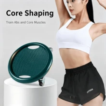 1pc Multi-Function 4-Wheel Ab Roller With Knee Pad - Full Body Fitness Equipment, Quiet Operation, Aerobic/Core Training Slide Board, Indoor Abdominal Training Disc With Universal Wheels, Ab Roller, Crunches, Silent Design, Durable PP Material, Suitable For Men And Women - Multicolor - View 5