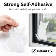Cute Animal Shaped Screen Repair Patch, Waterproof Self-Adhesive Mesh Repair Patch, Decorative Mosquito-Proof Window Door Screen Tape, Suitable For Holes And Tears - Screen Repair Patch - View 3