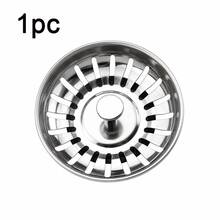 1/2/3pcs Silver Sink Strainer Plug, Metal Alloy Drain Basket With Rubber Seal Ring, 2-In-1 Debris Collector And Plug, Anti-Clogging Reusable Drain Filter, Suitable For Kitchen Sink, Dishwashing Area, Housewarming Gift, Kitchen, Sink, Bathroom Storage, Kitchen Accessories - Multicolor - View 10