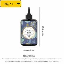 100g/400g UV Resin - Fast-Curing, High-Gloss, And Scratch-Resistant | For DIY Jewelry Making, Casting And Resin Crafts - Baby Blue - View 10