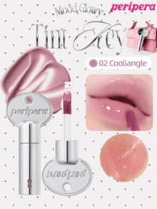 Peripera 2.4 G MOOD GLOWY TINT KEY 化妝品吊飾液體唇釉棒,豐盈果凍光澤感,透亮顯色,不乾澀長效持色,可穿戴美妝配件,可用作包包掛飾,韓系美妝 - 02 Cooliangle - 查看 2