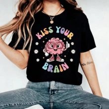 Women Sports Tees & Tanks - 黑色 - 查看 5