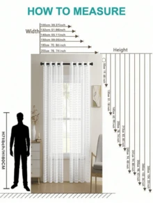 2pcs Classic Style Outdoor Transparent Curtains - Polyester Mosquito Net, Suitable For Patio, Gazebo, Pergola - Eyelet Design, Transparent, Breathable, No Lining - Multi-Piece Combination Use, Suitable For All Seasons - White - View 20