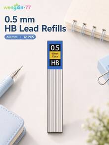HB 自動鉛筆芯替換芯 0.5mm 0.7mm 書寫順暢 適用學生學校辦公文具用品 - 多款 - 查看 8