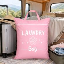 Large Capacity Travel Organizer Bag, Multi-Functional Storage Pouch, Suitable For Outdoor Travel, Camping, Hiking, Swimming And Fitness, College Dorm. Portable, Durable, Foldable. Summer Style, Beach And Seaside Theme - View 8