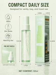 Pudaier 24H Long Lasting Makeup Setting Spray, Micro-Fine Mist, Pengontrol Minyak, Cepat Kering, Tidak Lengket, Tahan Keringat & Kelembapan, Anti Luntur, Hasil Akhir Matte, Ringan, Penyegar Riasan Sepanjang Hari untuk Pemakaian Sehari-hari, Pesta & Perjalanan - 01 - View 11
