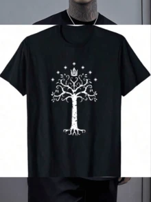 Women T-Shirts - 黑色 - 查看 1
