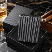 5pcs Lightweight Diagonal Twill Glossy Design Luxury Carbon Fiber Box, Men's Portable Personalized High-End Gift Box, Perfect For Holidays, Birthdays And Business Travel - View 8