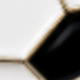 Panda de fútbol multicolor