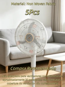 5个中号风扇防尘罩，防尘、防水、防潮，适合家用，风扇保护罩，易于安装和拆卸，可水洗重复使用，适用于卧室、客厅、学校、办公室、教室等场所，轻巧便携，适合作为礼物 - 随机发货，妇女节、婚礼回礼、Y2K、卧室、女性、家居用品、母亲节礼物、花园、夏季、海滩、软萌、毕业典礼、祝贺毕业、旅行徒步必备、便携式工具、夏季必备、夏季便携 - 彩色 - 查看 15